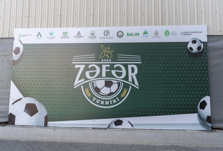 “Zəfər” futbol turnirinə yekun vurulub