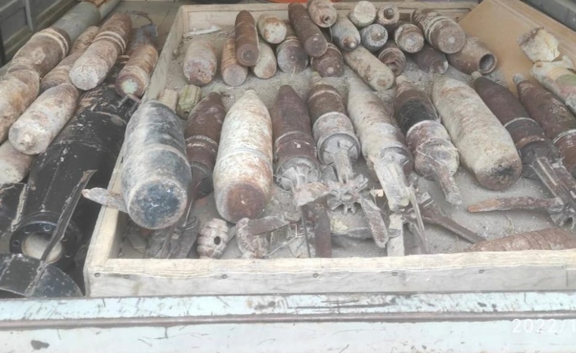 Xızıda hərbi sursat aşkarlanıb