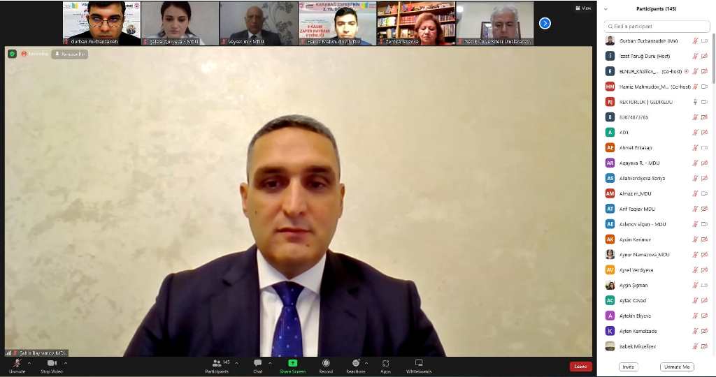 Mingəçevir Dövlət Universiteti və İstanbul Gedik Universiteti işbirliyi ilə Zəfər Günü  qeyd olunub