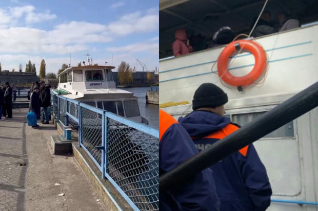 Xersonda təxliyə başa çatdı: Sonuncu gəmi Dnepr sahilindən ayrıldı - FOTO