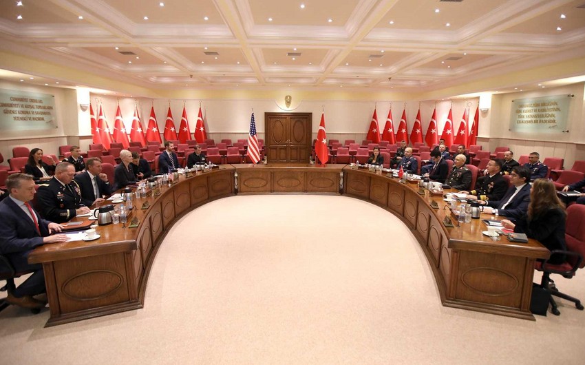 Türkiyə-ABŞ Yüksək Səviyyəli Müdafiə Qrupunun toplantısı keçirilib