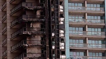 Dubayda 35 mərtəbəli binada yanğın baş verib