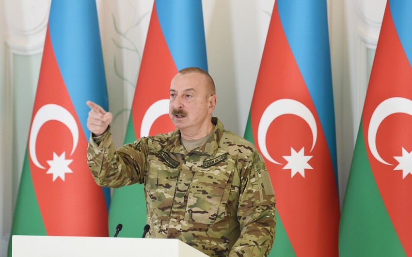 Azərbaycan lideri Ermənistanın havadarlarına xəbərdarlıq edib: 