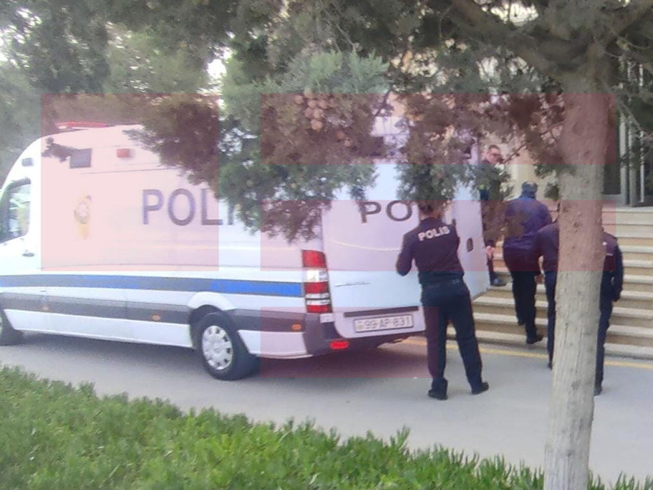 Rəşad Dağlı prokurorluqdan hadisə yerinə aparıldı - YENİLƏNİB - FOTO