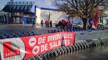 Belçikada işçilər qiymətlərinin artmasına etiraz etmək üçün tətilə başlayıblar