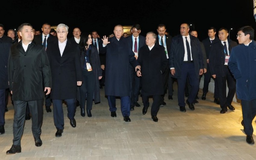 Azərbaycan Prezidenti Səmərqənddə qeyri-rəsmi şam yeməyində iştirak edib - YENİLƏNİB