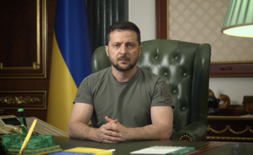 Zelenski 41 yaşayış məntəqəsinin işğaldan azad olunduğunu açıqlayıb