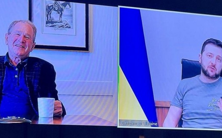 Corc Buş Zelenski ilə publik şəkildə ilk onlayn görüş keçirəcək
