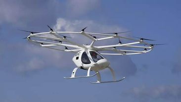 Pilotsuz uçan taksi Parisdə ilk uçuşunu edib