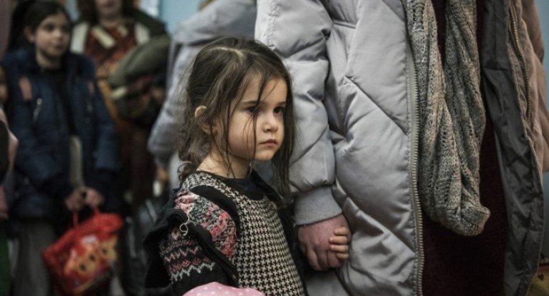 Müharibədə zərər görən ukraynalı uşaqların sayı açıqlandı