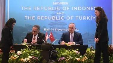 Türkiyə ilə İndoneziya arasında 5 müqavilə imzalanıb
