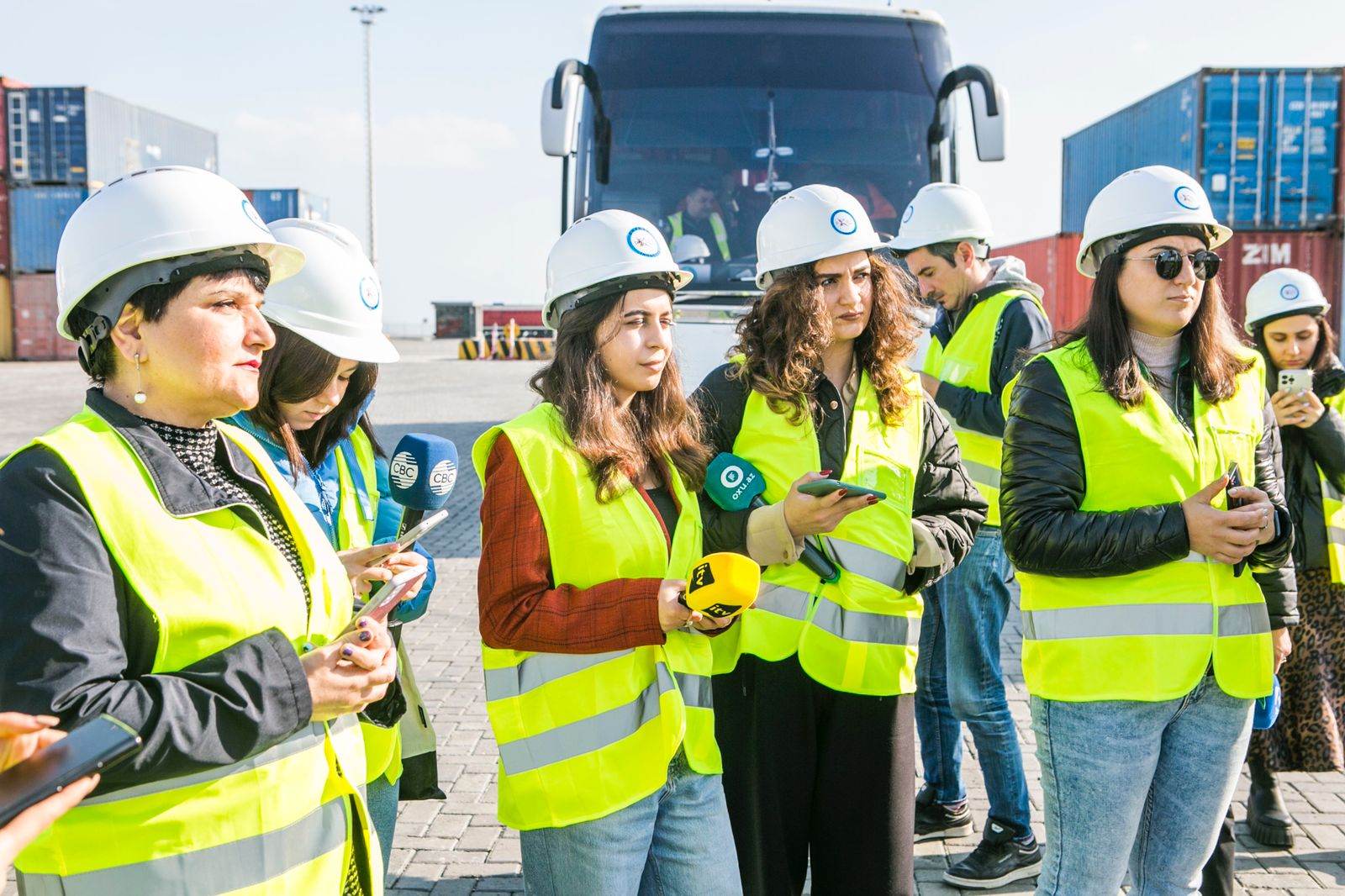 Bakı Limanında media nümayəndələri üçün növbəti sahəvi jurnalistika təlimi keçirilib