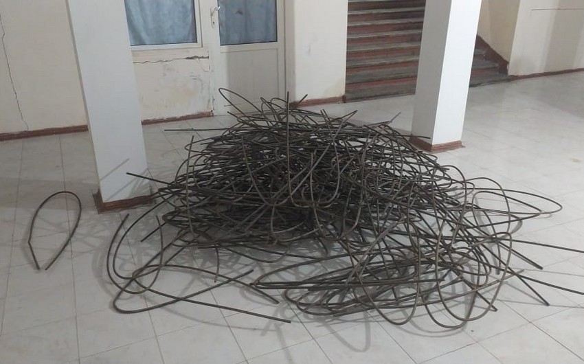 Dəmir yolundan 10 000 manatlıq oğurluq edən şəxslər saxlanılılıb