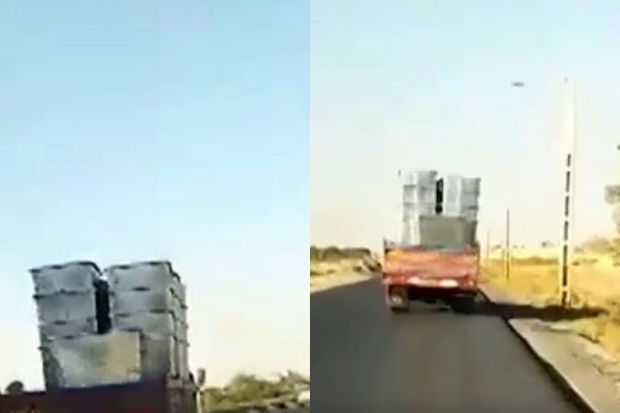 İranda hökumət qorxuya düşdü: Şəhərdəki zibil qutuları yığışdırıldı - VİDEO