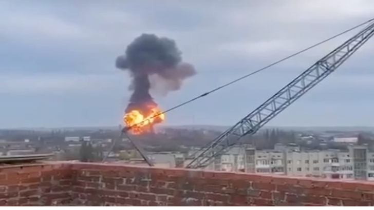 Rusiya ordusu Kiyevə raketlər atıb