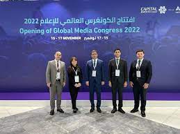 Azərbaycan nümayəndə heyəti Əbu-Dabidə keçirilən Qlobal Media Konqresində iştirak edir