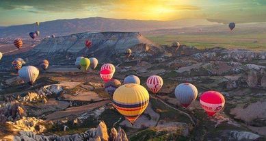 Kapadokiyada hava şarının uçuş rekordu qırılıb