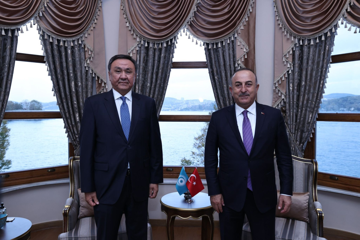 Çavuşoğlu TDT-nin yeni Baş katibi ilə görüşüb