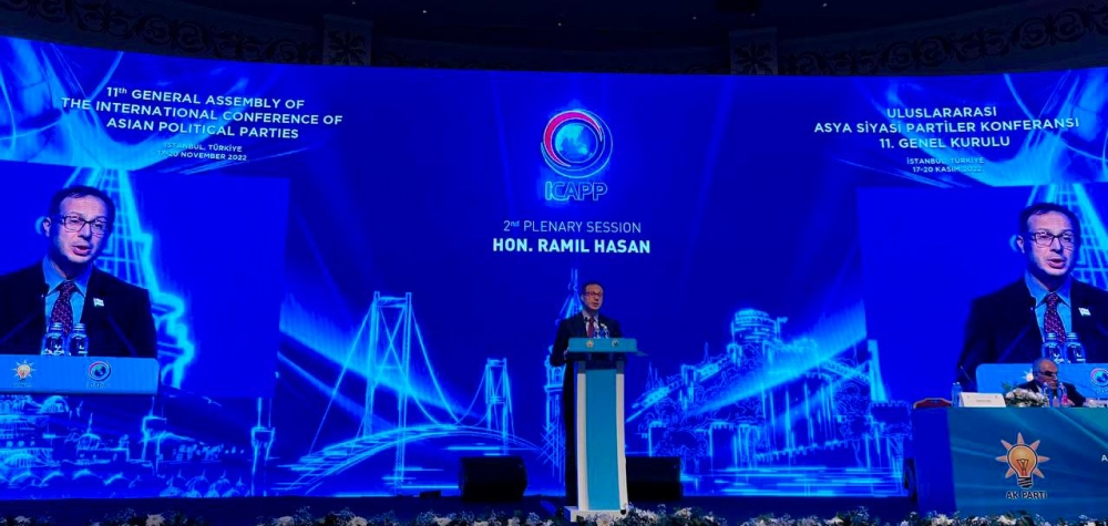 Ramil Həsən: Azərbaycanda qurulan demokratik cəmiyyət, aparılan islahatlar siyasi partiyalara da öz müsbət təsirini göstərib