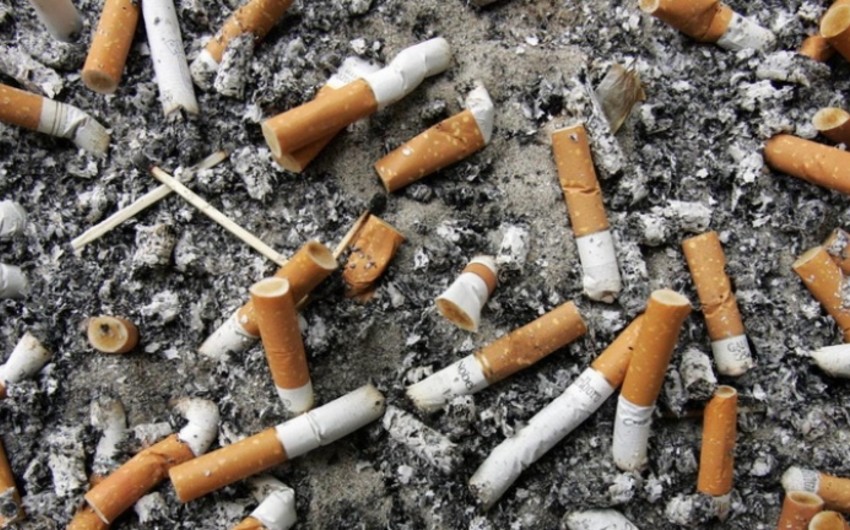 Siqaret kötüklərini yerə atdıqlarına görə cərimələnən şəxslərin sayı açıqlanıb