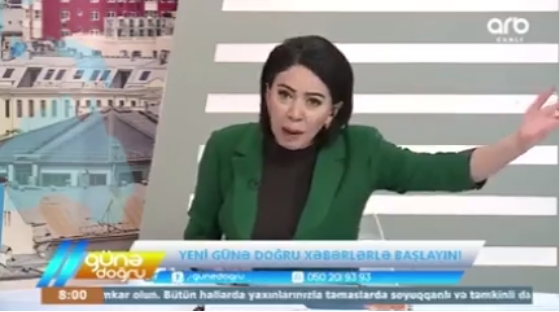 Aparıcının efirdə möhtəşəm qışqırığı – “Bu nə biabırçılıqdı? – VİDEO