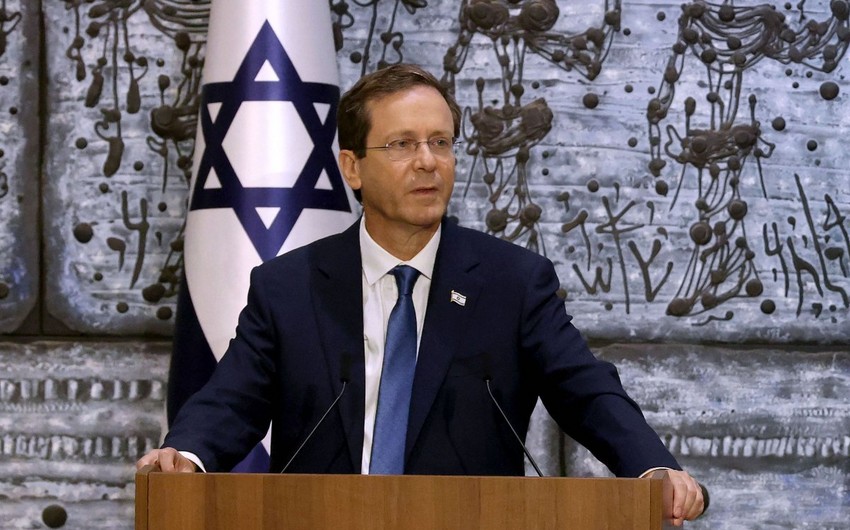 İsrail Prezidenti Azərbaycan liderinə təşəkkür edib