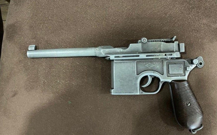 Bakıda evdə silah-sursat aşkarlanıb