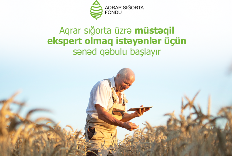 Aqrar sığorta üzrə müstəqil ekspert olmaq istəyənlər üçün təlim keçiriləcək