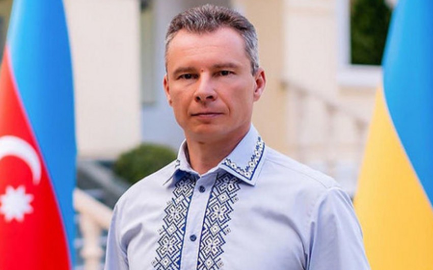 Ukrayna səfiri Azərbaycan xalqına təşəkkür edib