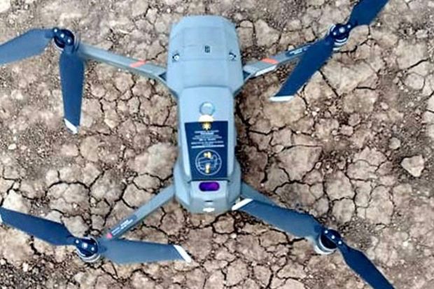 Qeyri-qanuni erməni silahlılarının Qarabağda kəşfiyyat aparan kvadrokopteri ələ keçirilib - FOTO