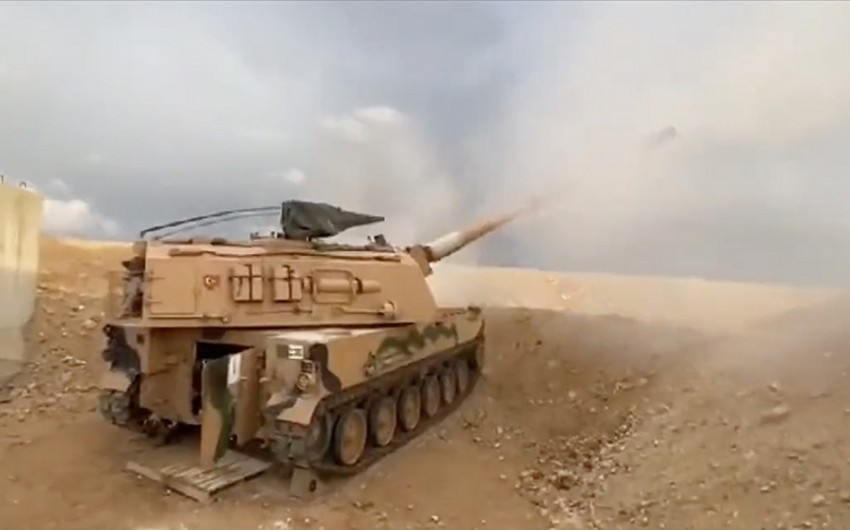 Şimali İraq və Suriyada terrorçuların hədəfləri vurulub