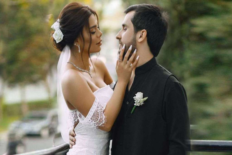 Aysunla əri BARIŞDI - FOTO