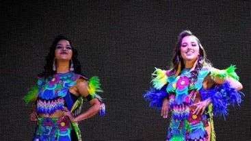 Gözəllik yarışmasında elektrik cərəyanı vuran iştirakçı yerə yıxılıb