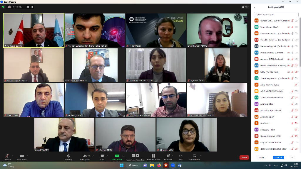 Azərbaycan və Türkiyə universitetləri işbirliyində “Beynəlxalq İnformasiya Təhlükəsizliyi Günü”nə həsr olunan elmi-praktik konfrans keçirilir