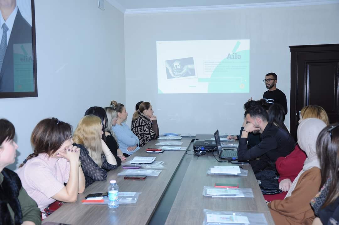 DANİB “Sağlam ailə dövlətimizin gələcəyidir” layihəsi çərçivəsində 4 seminar keçirib