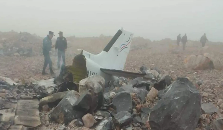 Ermənistanda təyyarə qəzasında Rusiya vətəndaşları ölüb