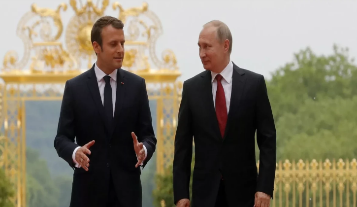 Makron Putinlə telefon danışığında Zaporojye AES-i müzakirə edəcək