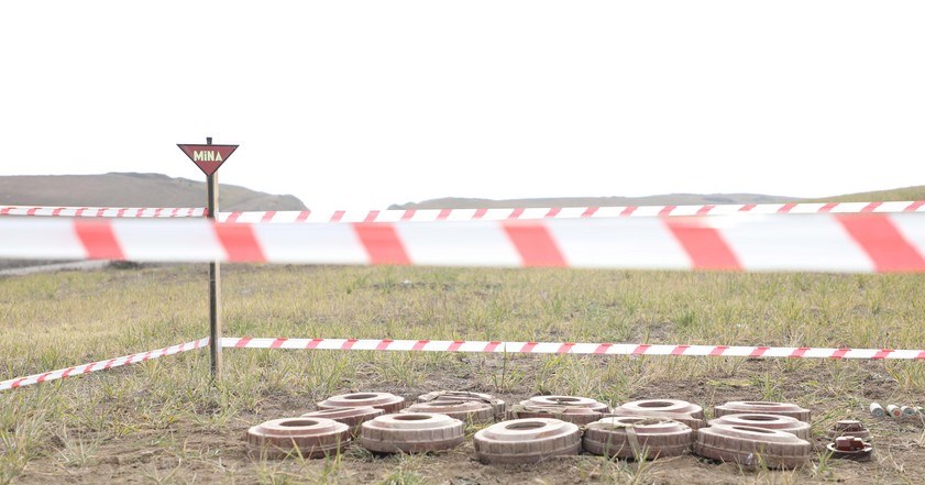 Azad edilən ərazilərdə daha 52 partlamamış hərbi sursat aşkarlanıb