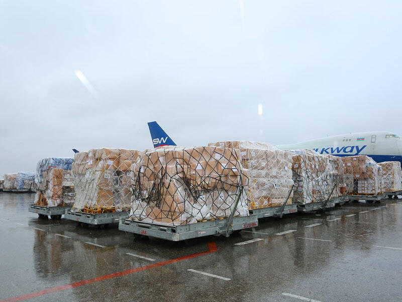 Azərbaycan Ukraynaya növbəti humanitar yardım göndərib