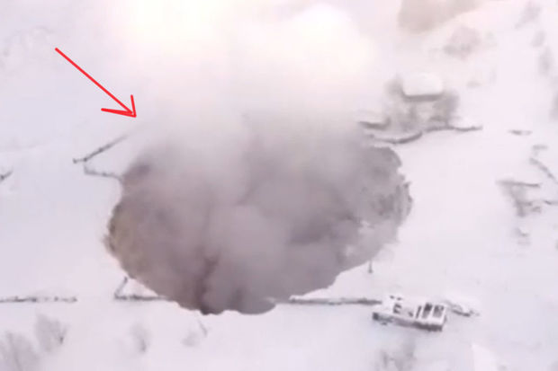 Rusiyada mədən çökdü - VİDEO