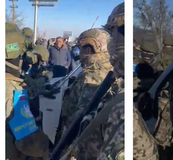 Qürur yaşadan görüntülər: Mətbuat nümayəndələrinin köməyinə Daxili Qoşunların hərbçiləri gəlib