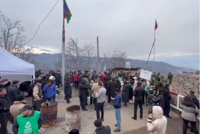 Şuşa-Xankəndi yolunda hazırda vəziyyət nə yerdədir? - CANLI