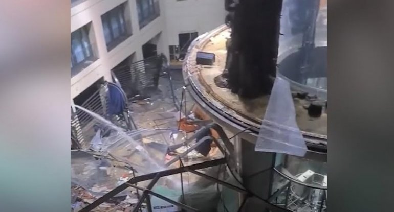 Dünyanın ən böyük akvariumu partladı: 1500 balıq öldü