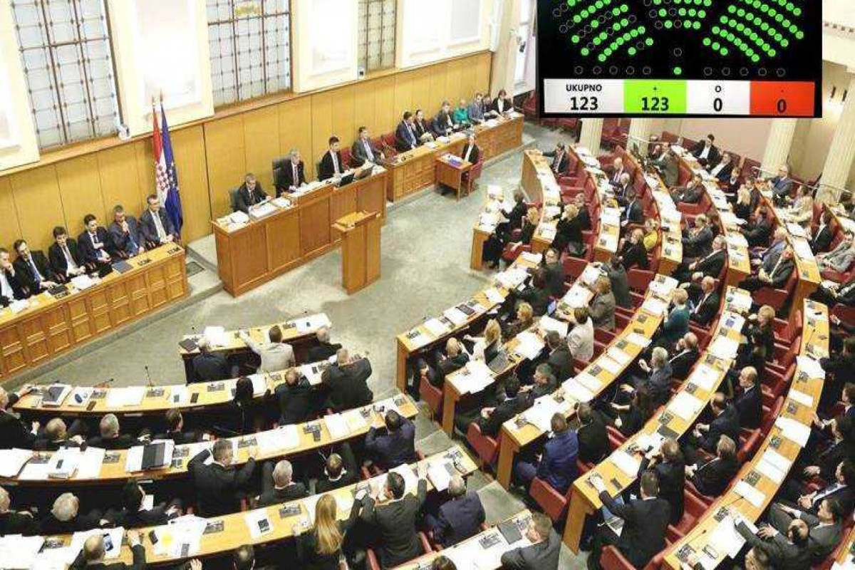 Xorvatiya Parlamenti Ukrayna hərbçilərinin ölkədə təlim keçməsini dəstəkləməyib