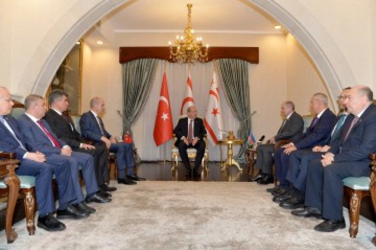 Şimali Kipr Prezidenti YAP nümayəndə heyətini qəbul edib