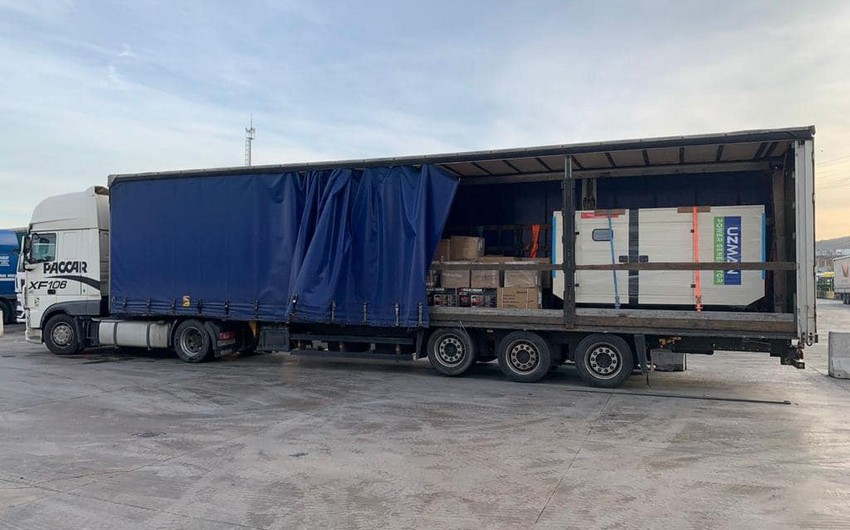 Azərbaycandan Ukraynaya növbəti humanitar yardım partiyası yola salınıb