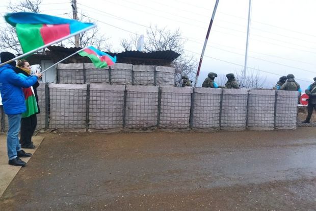 Произошли изменения в размещении российских миротворцев на дороге Ханкенди-Лачын