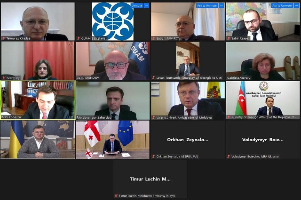 GUAM XİN Şurasının iclası keçirilib, sədrlik Ukraynaya keçib - YENİLƏNİB