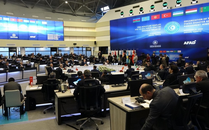 Türk Dövlətləri Təşkilatı Mülki Müdafiə Mexanizminin yaradılması müzakirə edilib