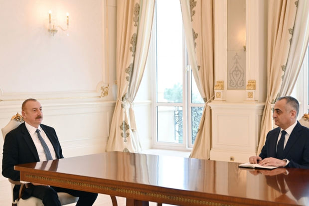 İlham Əliyev Naxçıvandakı səlahiyyətli nümayəndəsini qəbul edib, tapşırıqlar verib